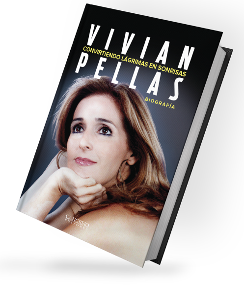 Portada de Libro Convirtiendo Lágrimas En Sonrisas de Vivian Pellas